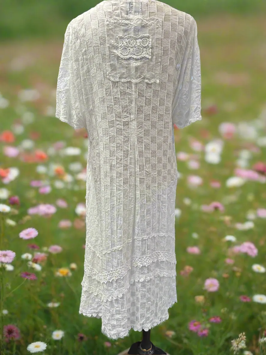 White Love Me Always Dress