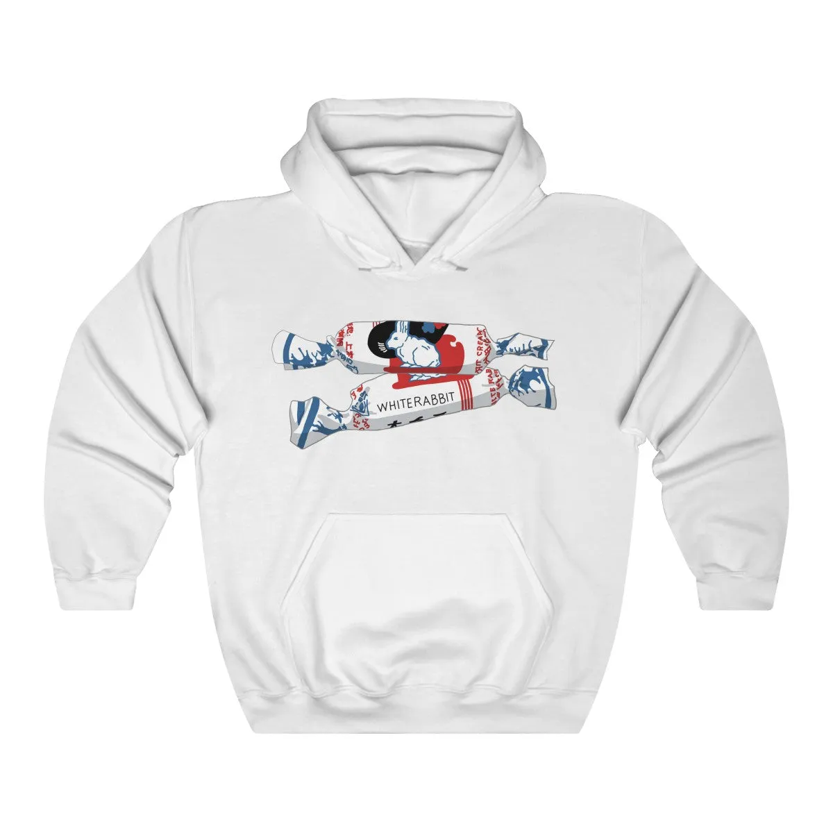 White Rabbit Unisex Heavy Blend™ Hooded Sweatshirt
