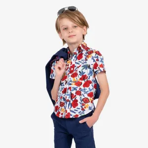 White Rose Day Party Shirt