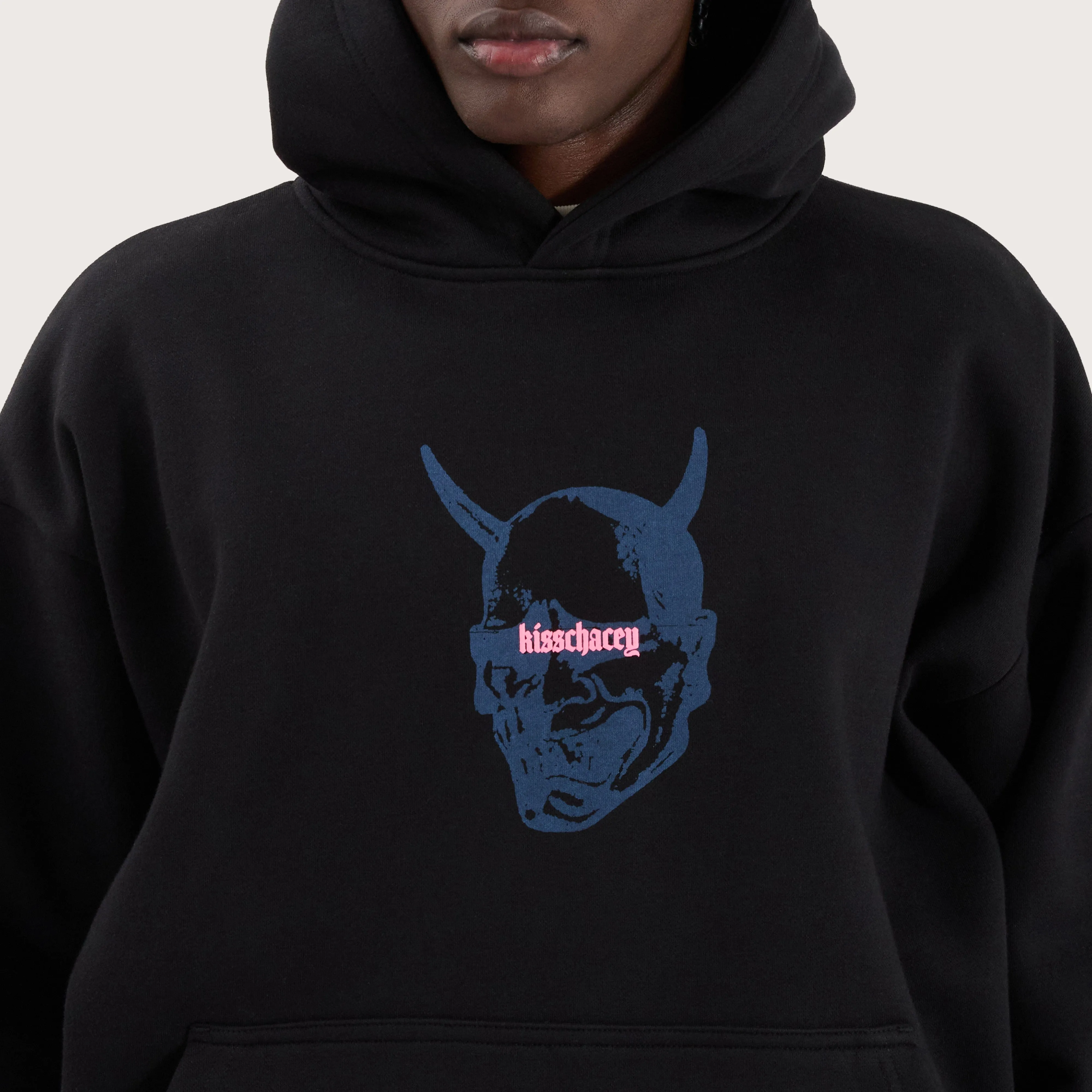 Witchcraft Oversized Hoodie Jet Black