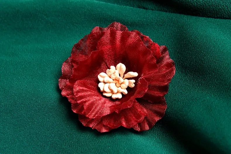 Women's Lantern Sleeve Vintage Flower  Dress