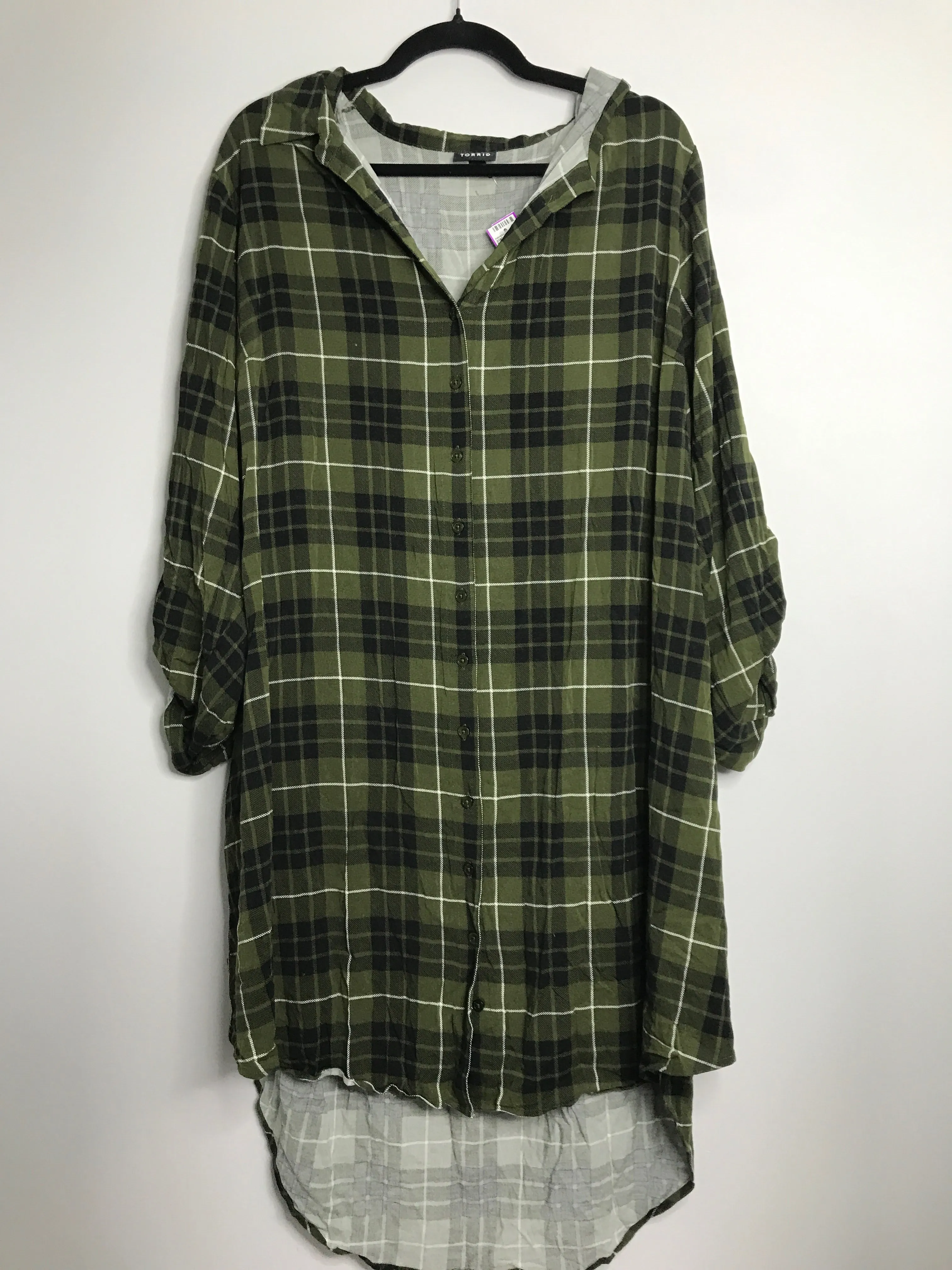 Womens Size 4XL Misses Green Torrid Dress