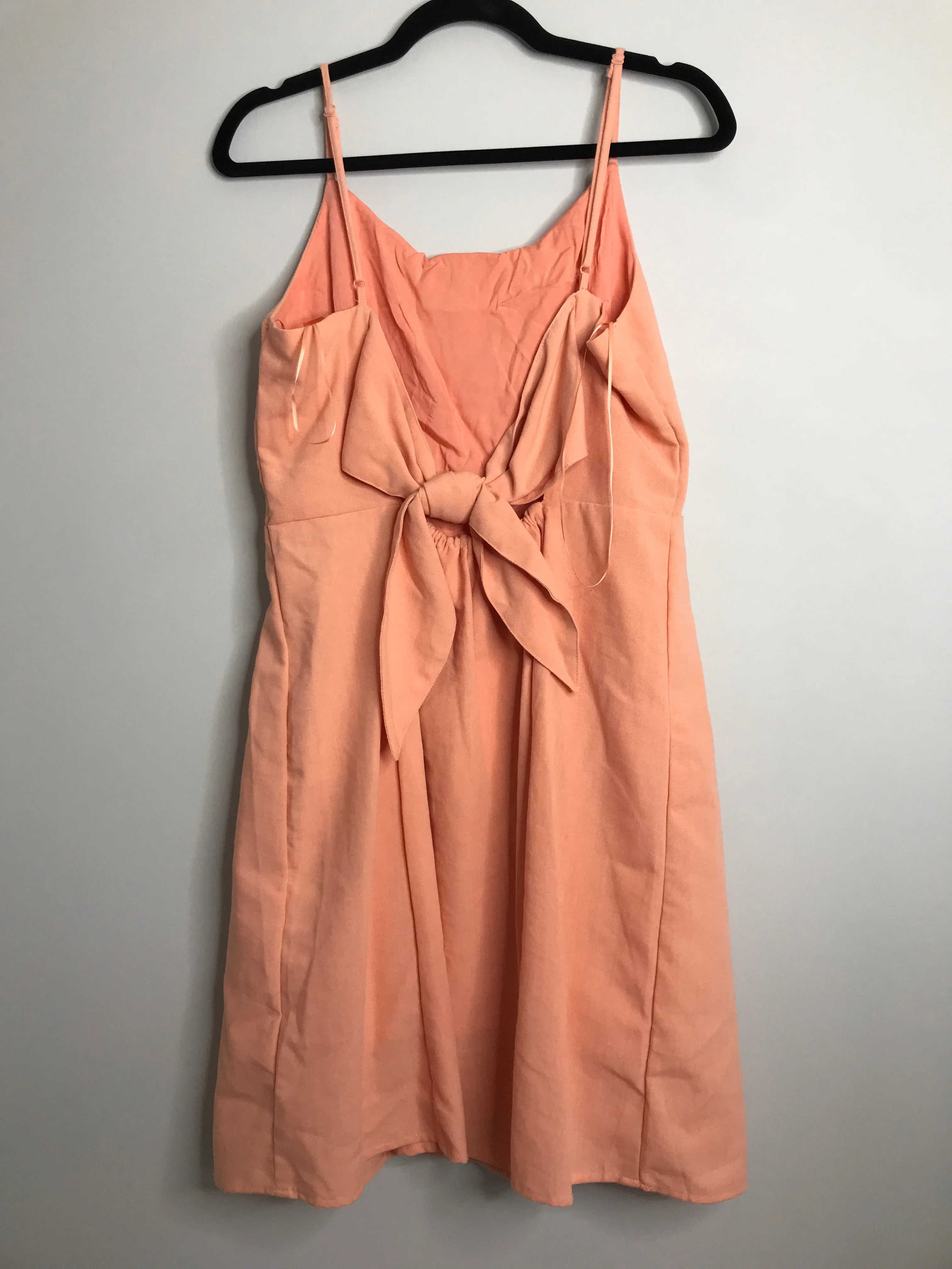 Womens Size Lg Misses Orange Hyfve Dress