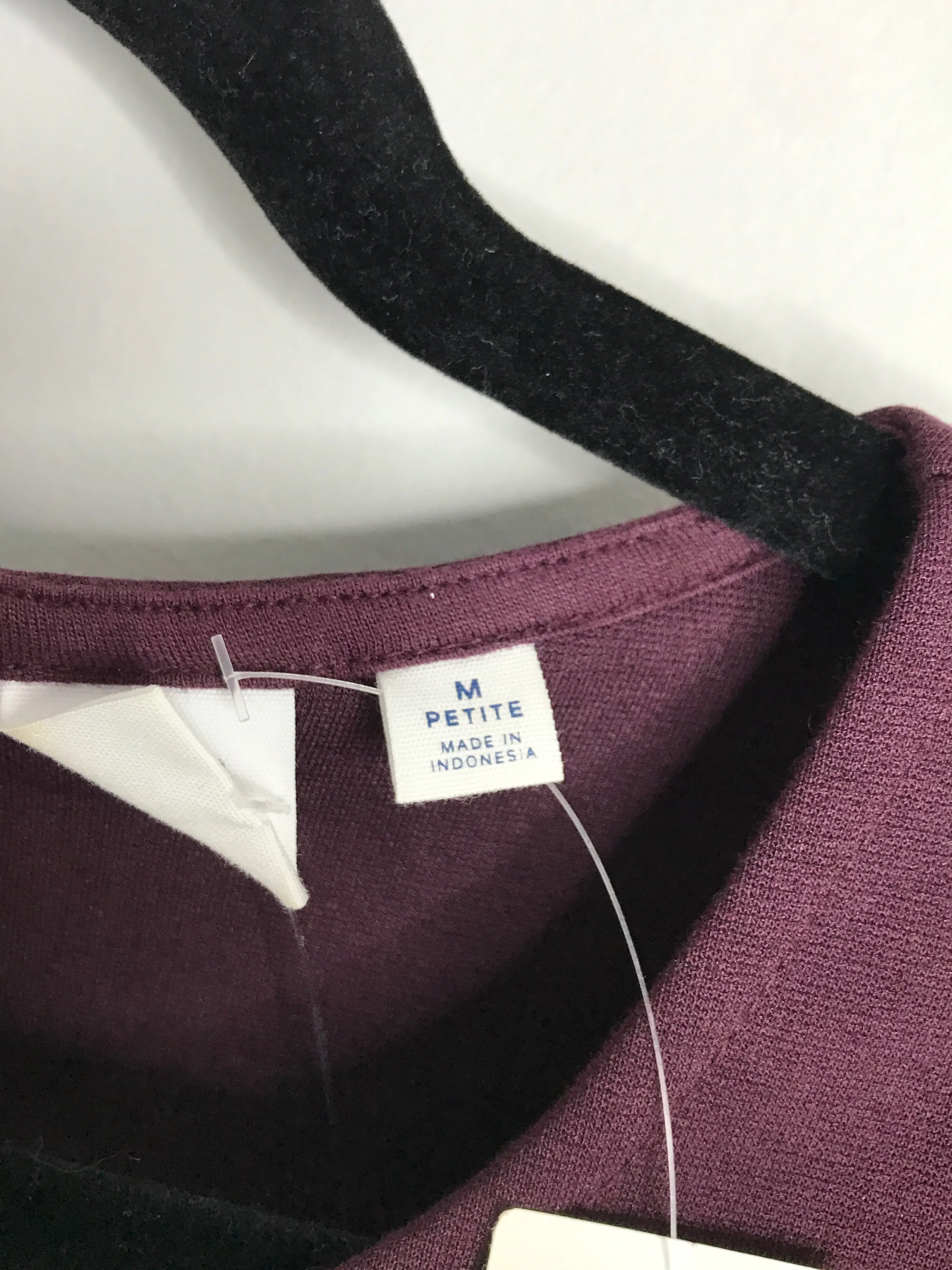 Womens Size Med Misses Purple GAP NWT Dress