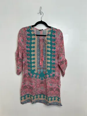 Womens Size Sm Misses Pink Tolani Dress