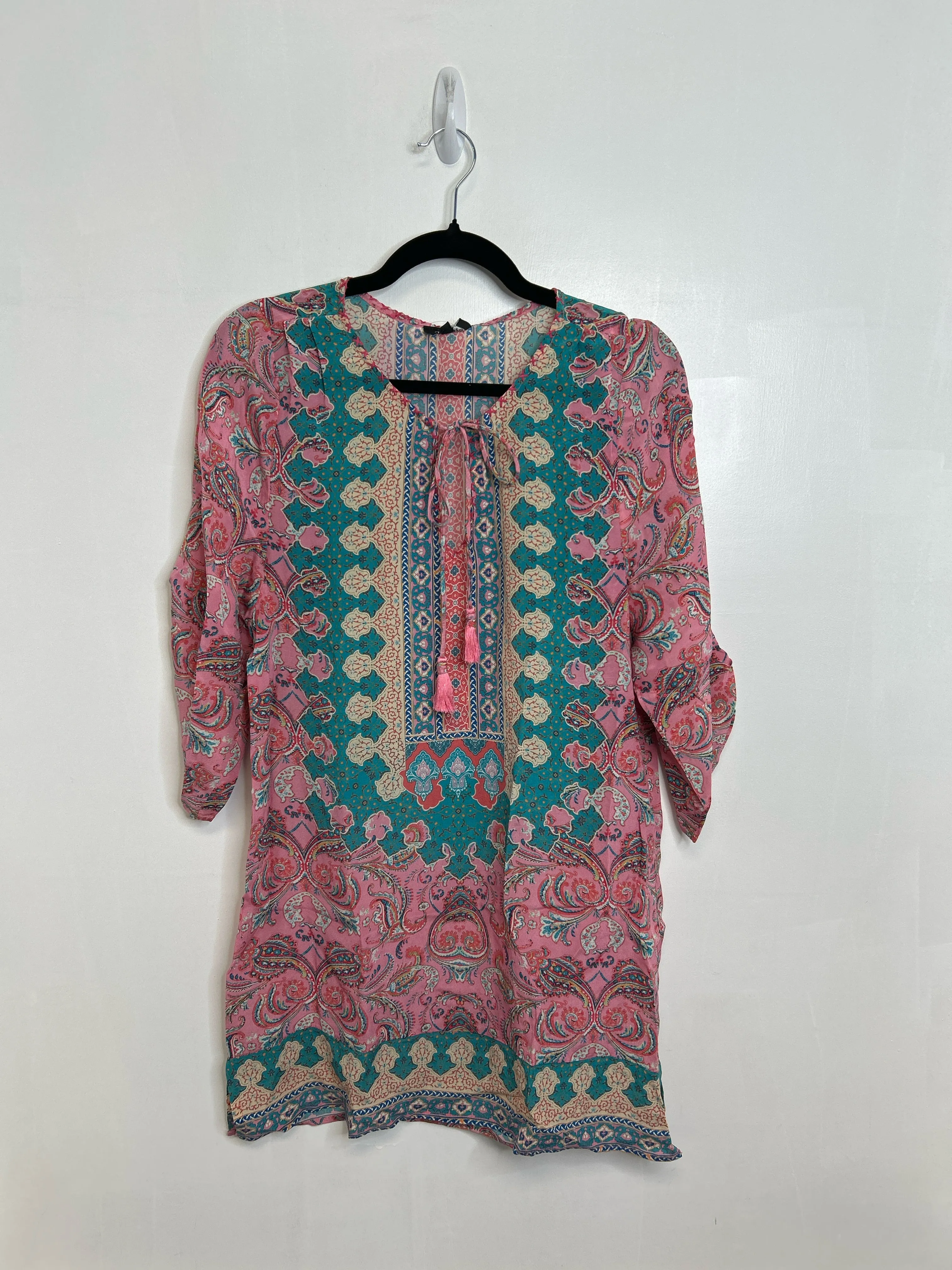 Womens Size Sm Misses Pink Tolani Dress