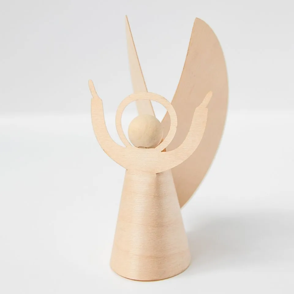 Wooden decor Angel