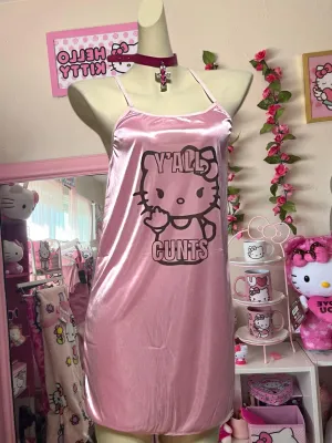 Y2K Pink Nightgown UB99404