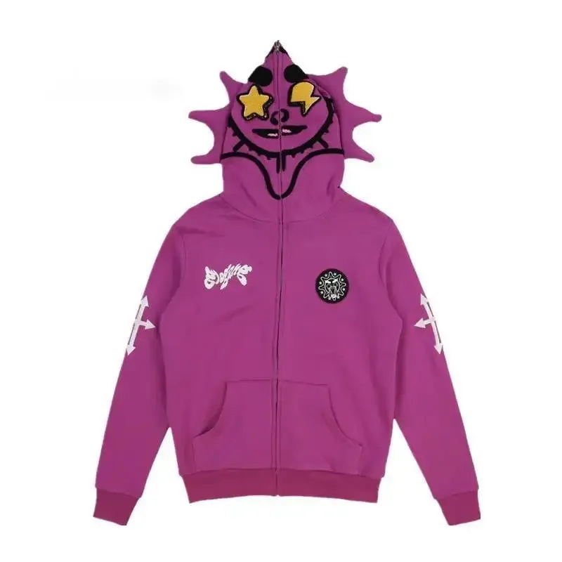 Y2K Zip Up Hoodie