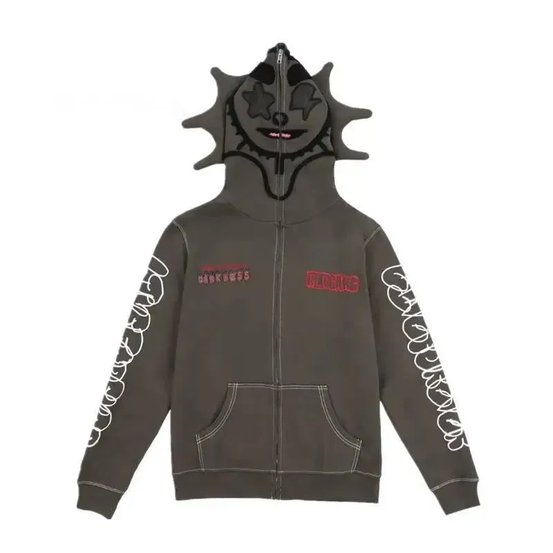 Y2K Zip Up Hoodie