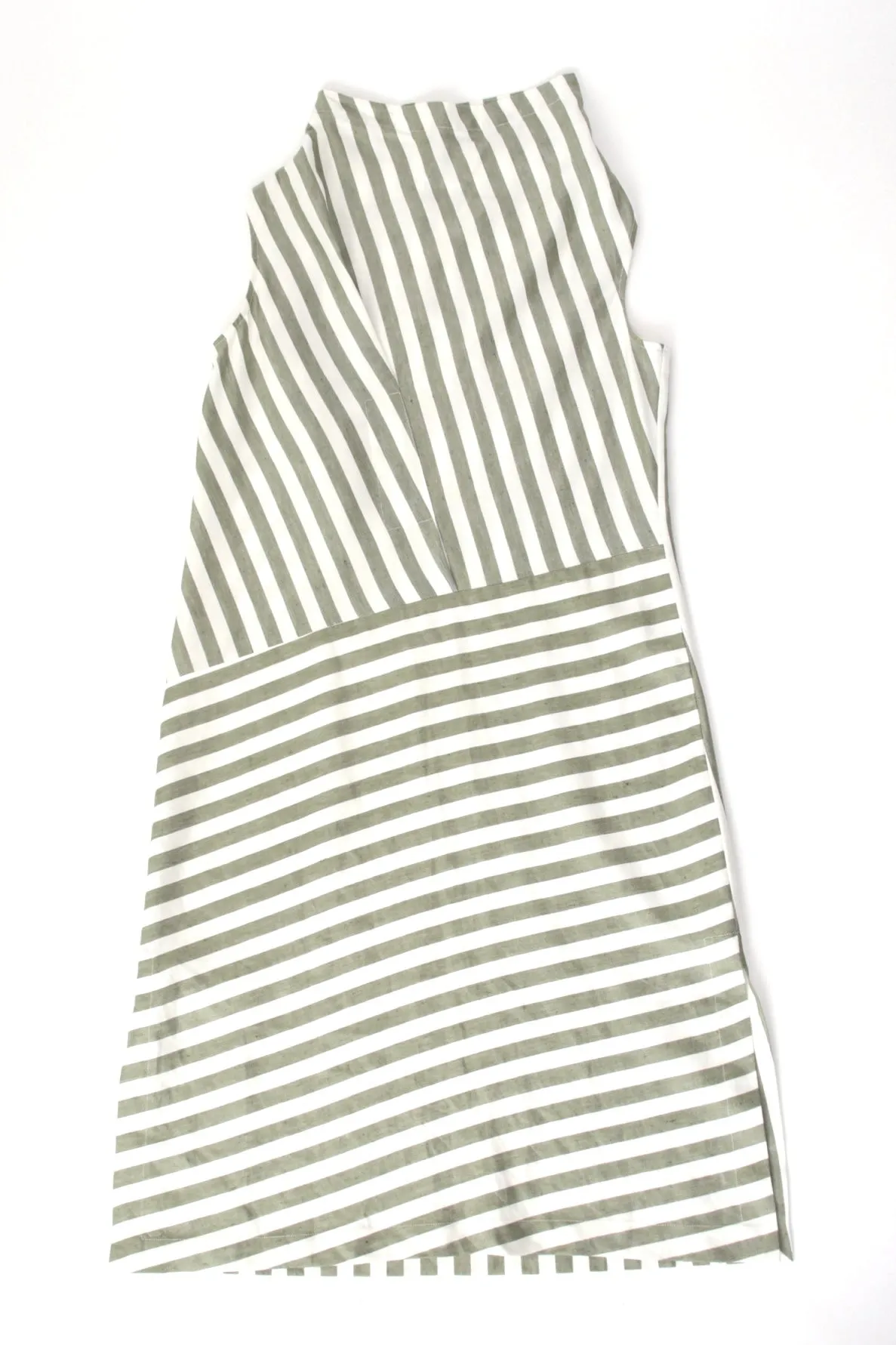 Zero   Maria Cornejo Asymmetrical Stripe Dress